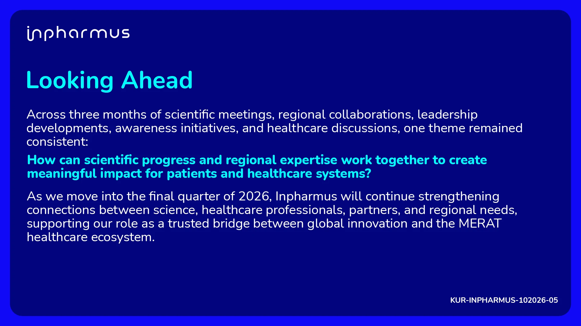 Looking Ahead: Inpharmus Quarterly Brief Q3 2026